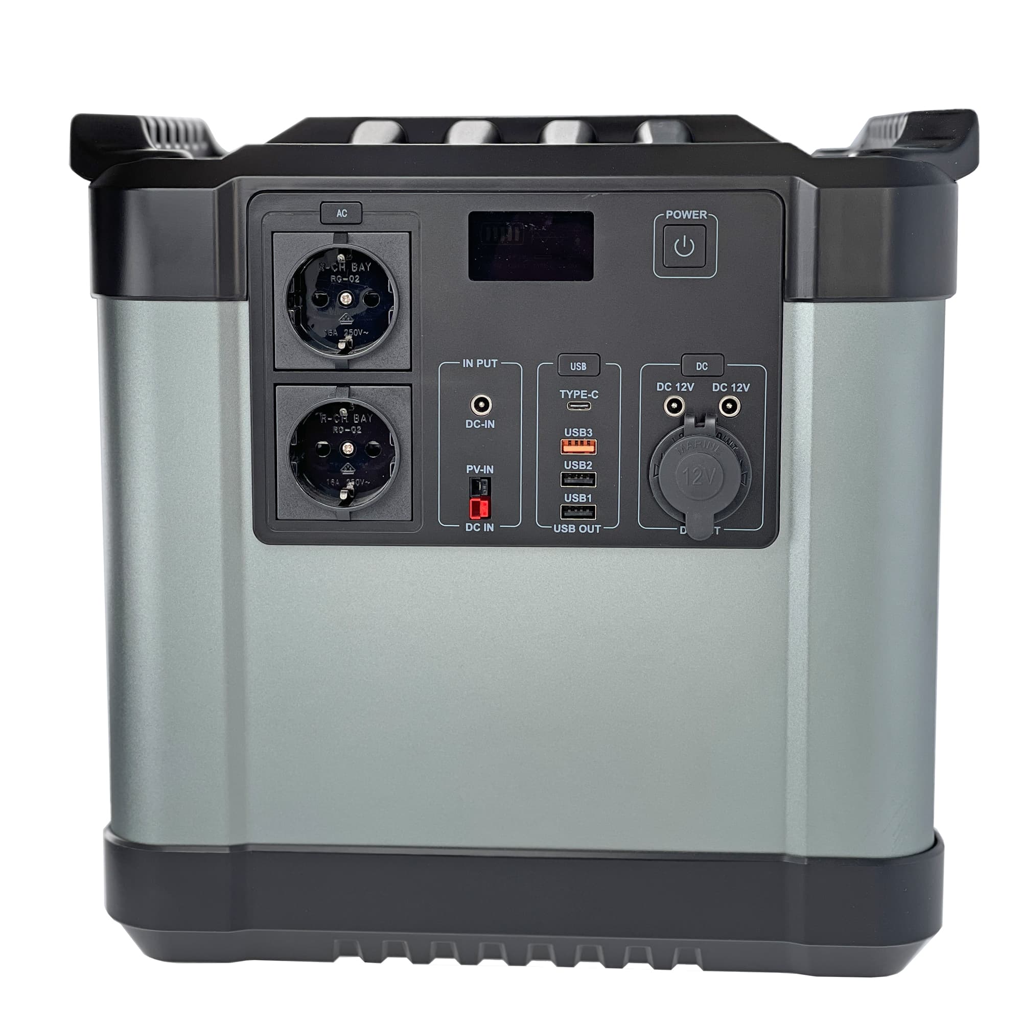 Powerstation portable 2220Wh, 2000W, Powerbank XXL l'alimentation indépendante