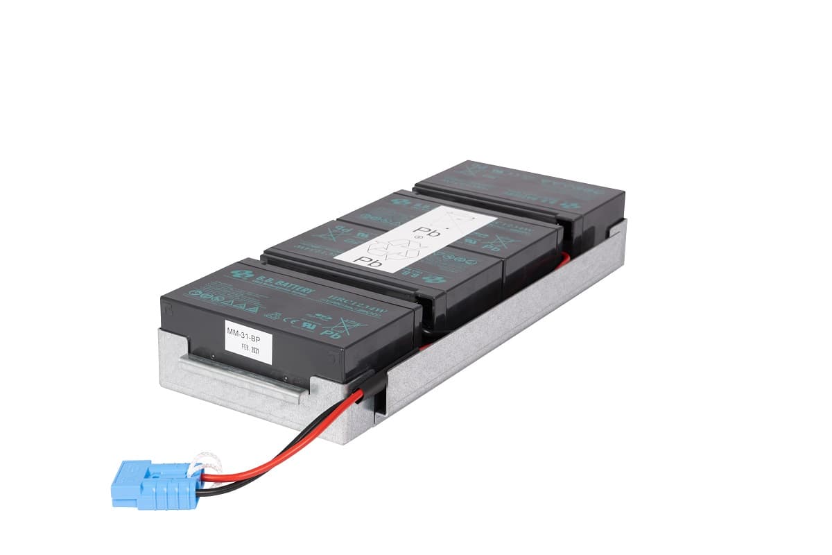 Batterie de remplacement adaptée à la batterie au plomb APC Battery RBC31